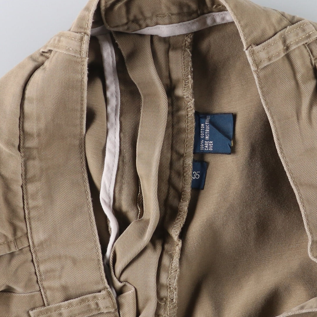 Ralph Lauren POLO by Ralph Lauren PROSPECT SHORT Chino Shorts, Men's Size W32 cotton beige type brown Vintage Second Hand