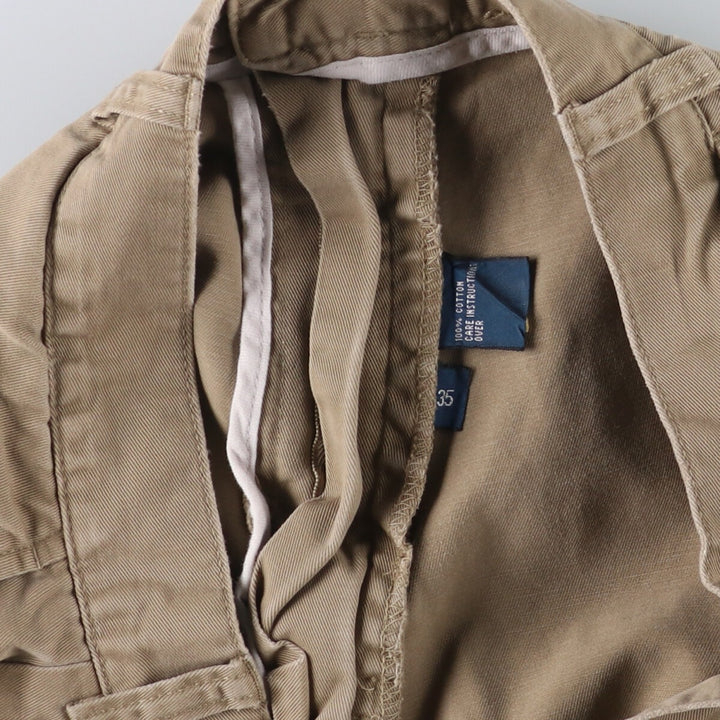 Ralph Lauren POLO by Ralph Lauren PROSPECT SHORT Chino Shorts, Men's Size W32 cotton beige type brown Vintage Second Hand