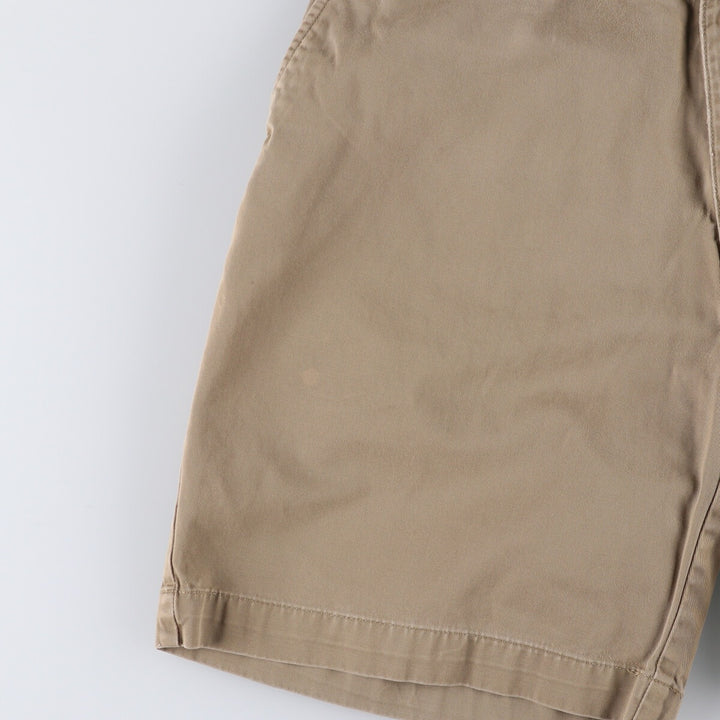 Ralph Lauren POLO by Ralph Lauren PROSPECT SHORT Chino Shorts, Men's Size W32 cotton beige type brown Vintage Second Hand