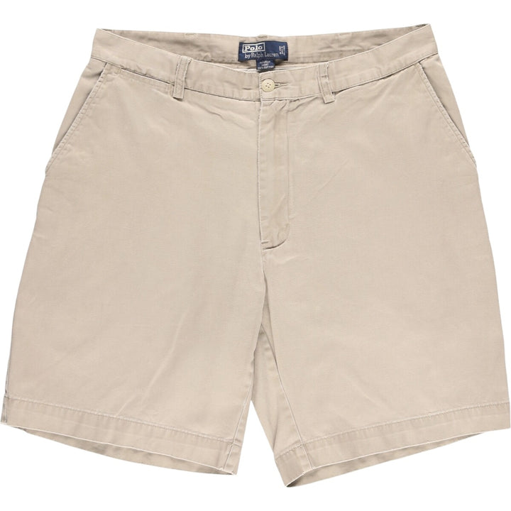 Ralph Lauren POLO by Ralph Lauren PROSPECT SHORT Chino shorts Short pants Men's w35 equivalent cotton Beige type Vintage Second Hand