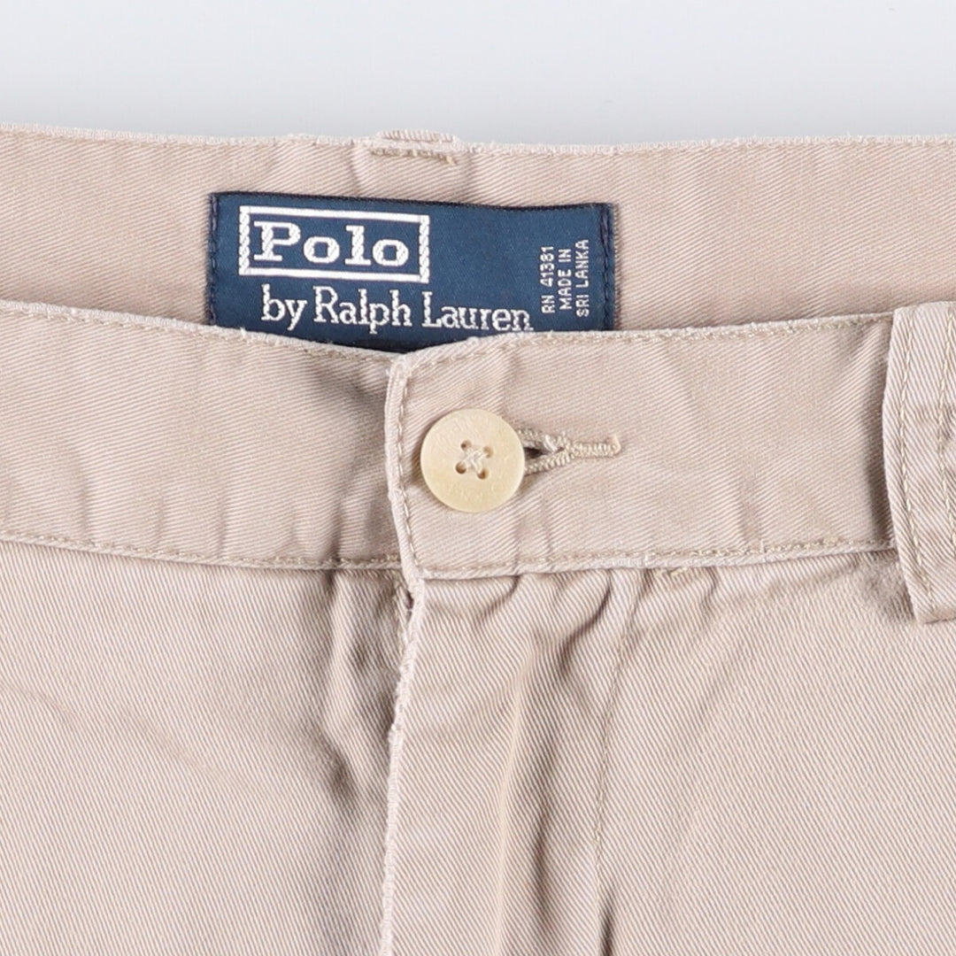 Ralph Lauren POLO by Ralph Lauren PROSPECT SHORT Chino shorts Short pants Men's w35 equivalent cotton Beige type Vintage Second Hand