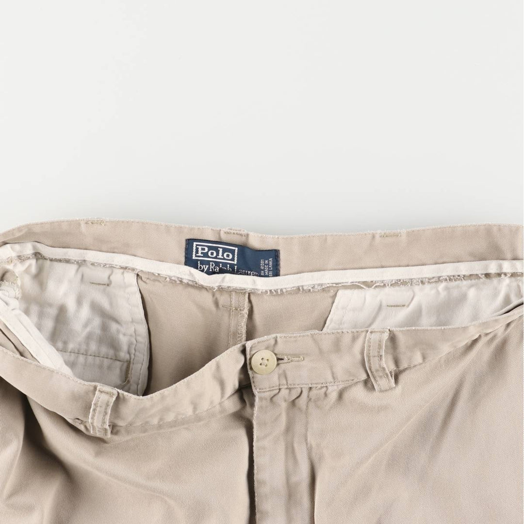 Ralph Lauren POLO by Ralph Lauren PROSPECT SHORT Chino shorts Short pants Men's w35 equivalent cotton Beige type Vintage Second Hand