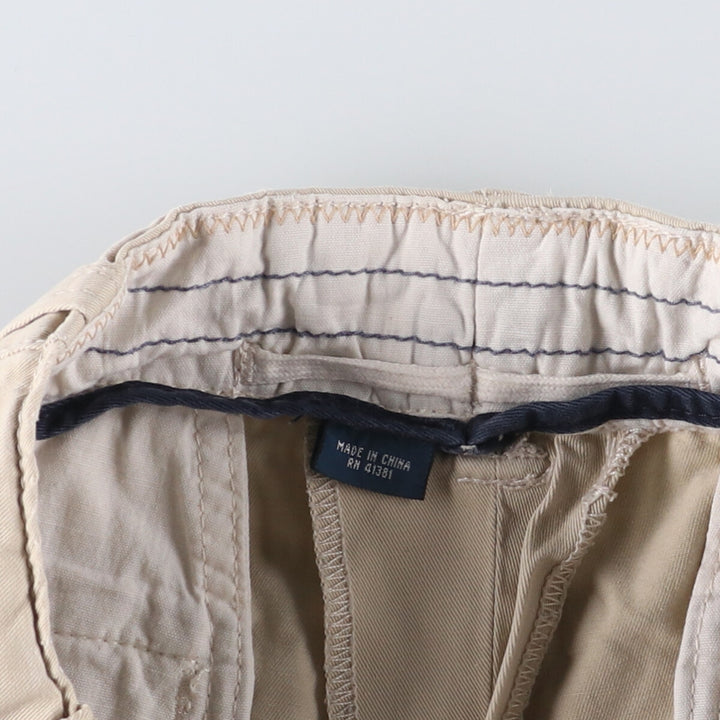 Ralph Lauren POLO by Ralph Lauren Two-pleat Chino Shorts, Men's, Size W34 cotton Beige type Vintage Second Hand
