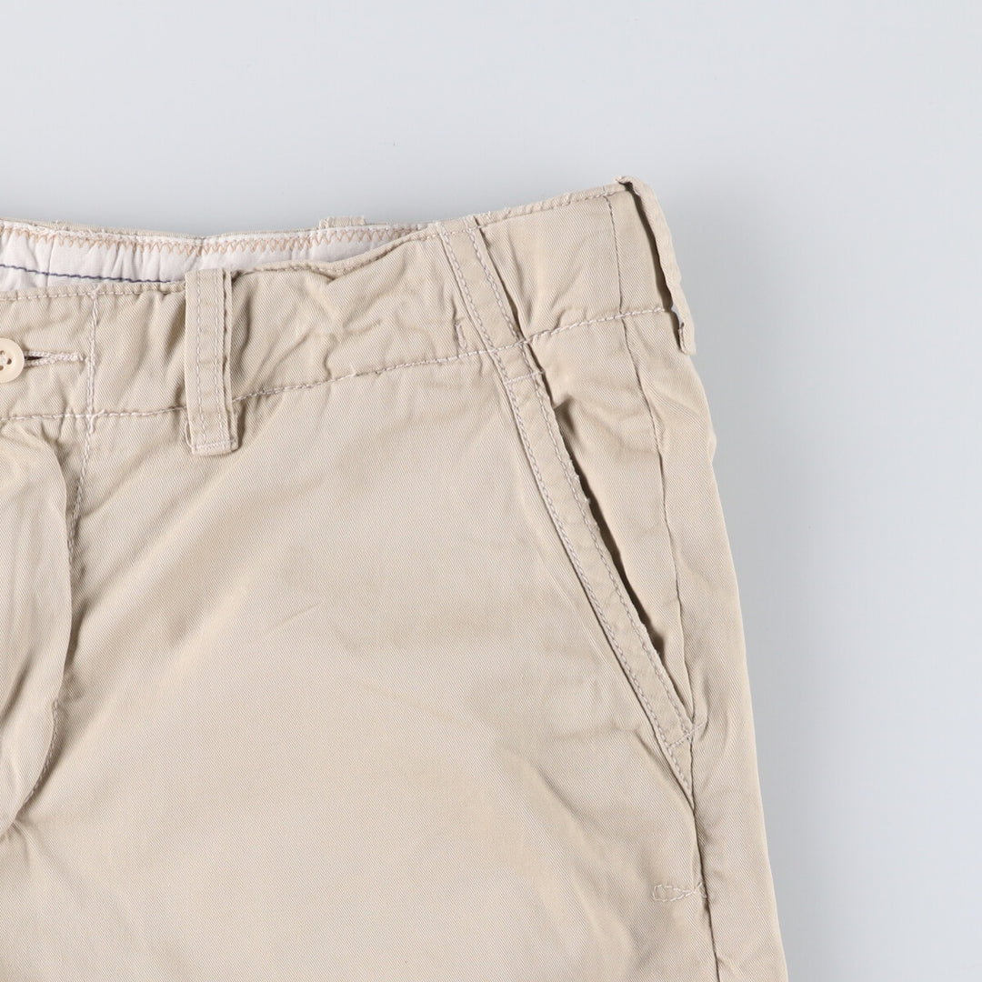 Ralph Lauren POLO by Ralph Lauren Two-pleat Chino Shorts, Men's, Size W34 cotton Beige type Vintage Second Hand