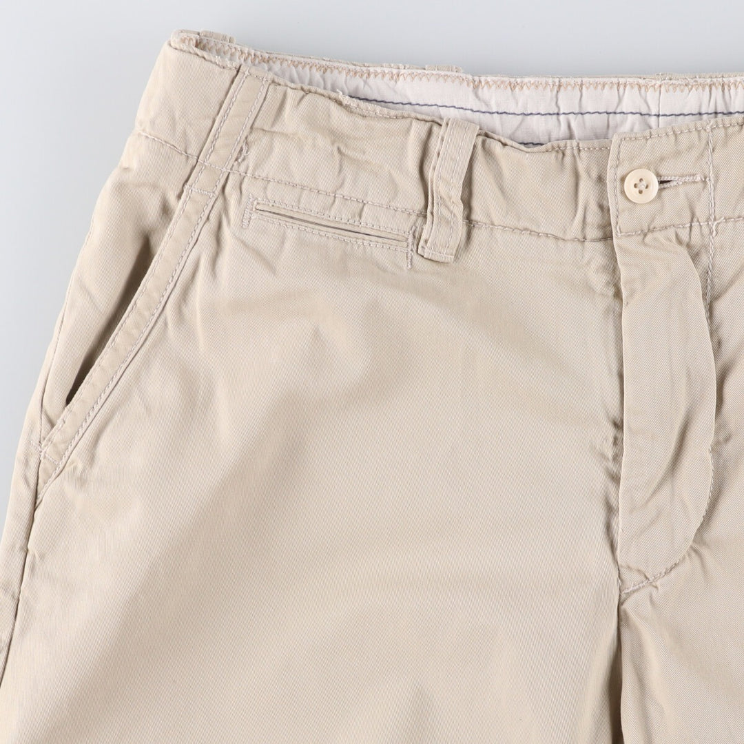 Ralph Lauren POLO by Ralph Lauren Two-pleat Chino Shorts, Men's, Size W34 cotton Beige type Vintage Second Hand