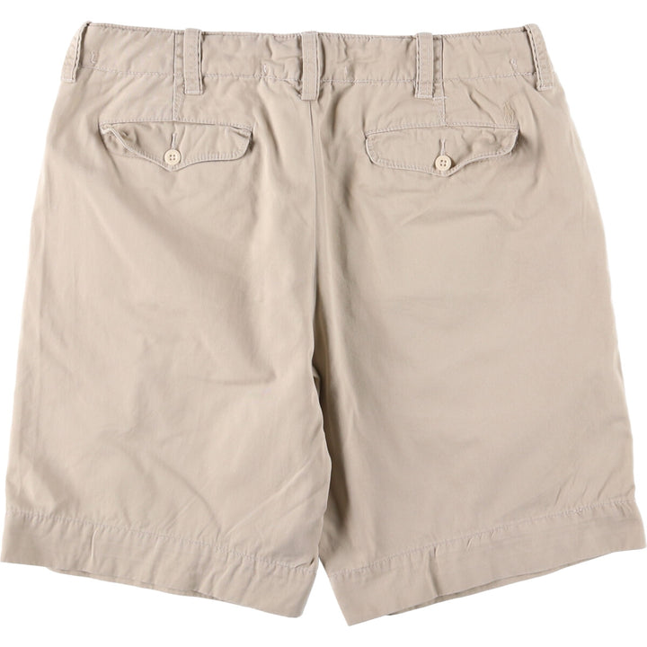 Ralph Lauren POLO by Ralph Lauren Chino Shorts, Men's, Size W35 cotton Beige type Vintage Second Hand