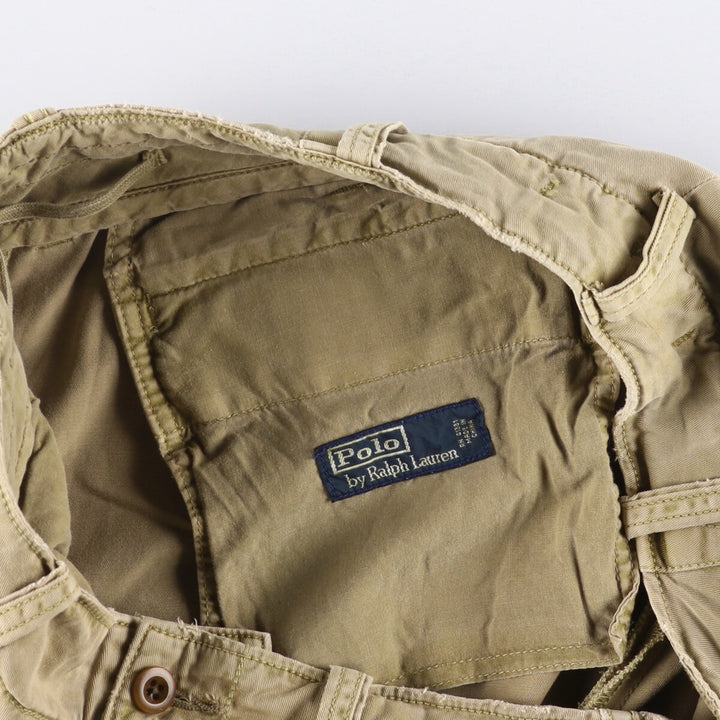 Ralph Lauren POLO by Ralph Lauren Chino Shorts, Men's Size W36 cotton Khaki type Vintage Second Hand