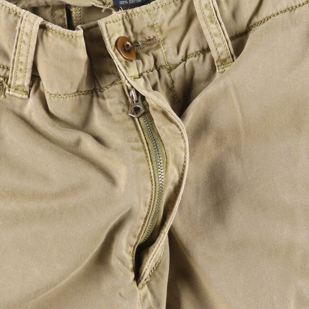 Ralph Lauren POLO by Ralph Lauren Chino Shorts, Men's Size W36 cotton Khaki type Vintage Second Hand