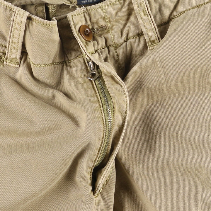 Ralph Lauren POLO by Ralph Lauren Chino Shorts, Men's Size W36 cotton Khaki type Vintage Second Hand