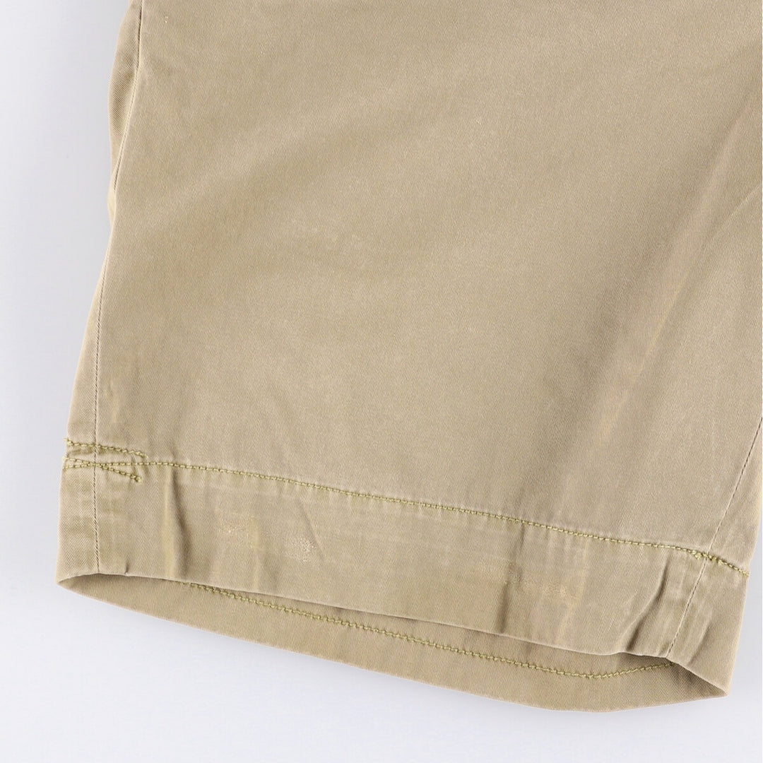 Ralph Lauren POLO by Ralph Lauren Chino Shorts, Men's Size W36 cotton Khaki type Vintage Second Hand