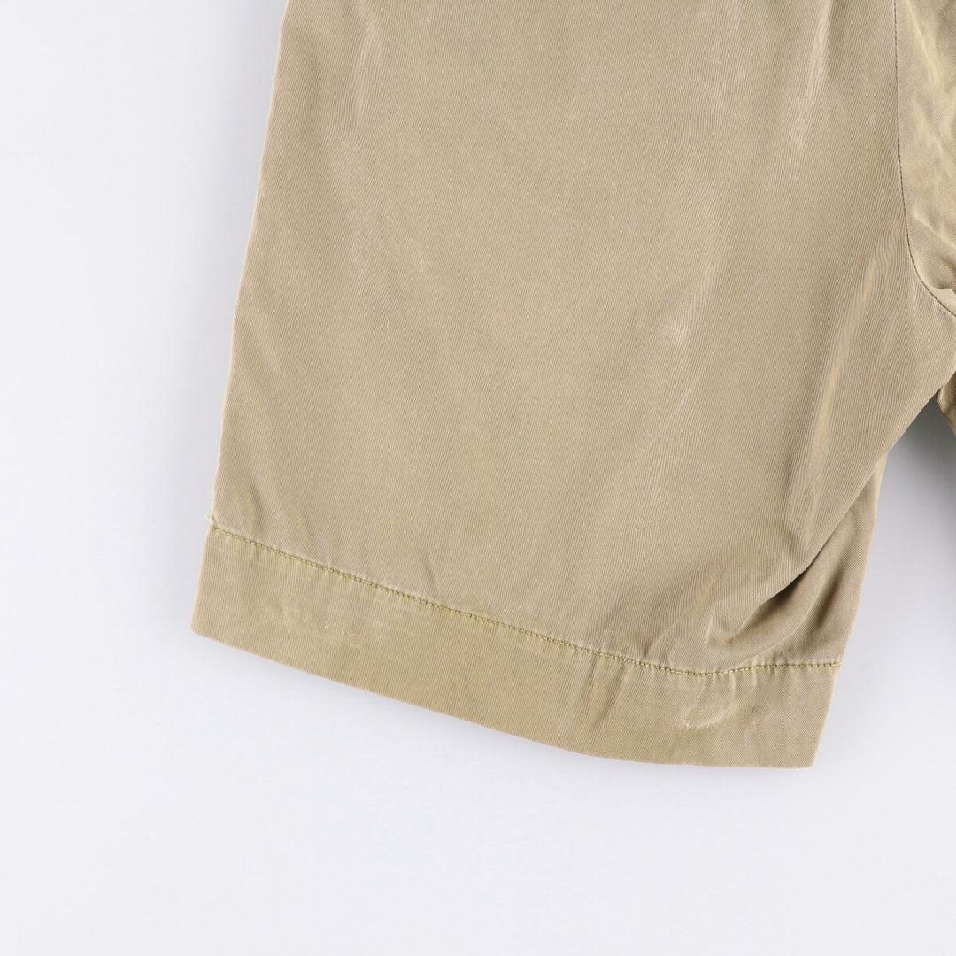 Ralph Lauren POLO by Ralph Lauren Chino Shorts, Men's Size W36 cotton Khaki type Vintage Second Hand