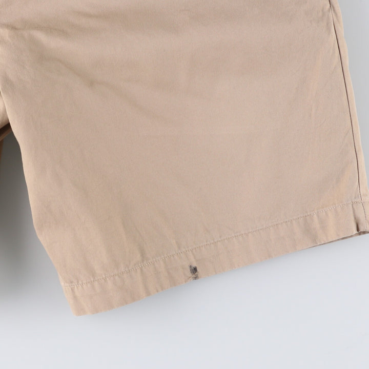 Ralph Lauren POLO GOLF Fairway Shorts, two-pleat chino shorts, men's size W36. cotton Beige type Vintage Second Hand