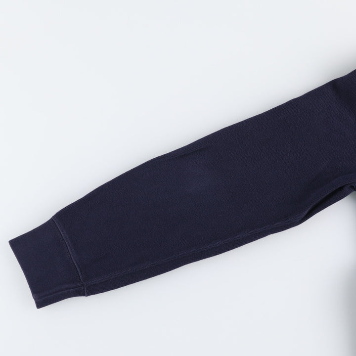 POLO by Ralph Lauren shawl collar one-point logo sweatshirt, men's M size cotton navy blue type Vintage Second Hand