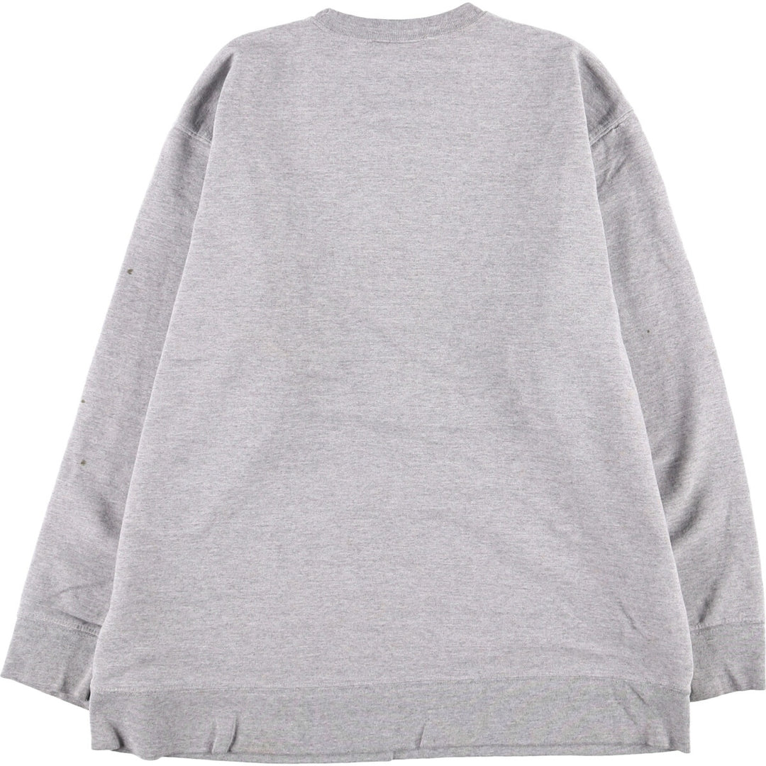 Ralph Lauren Polo Jeans Company logo sweatshirt, Made in USA, Men's size S cotton gray type Vintage Second Hand
