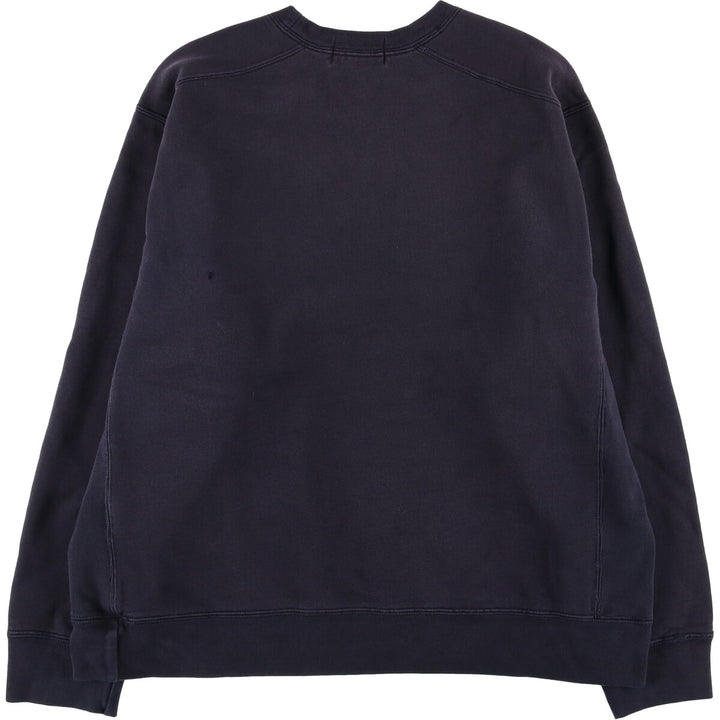 Eddie Bauer logo sweatshirt, men's size L cotton black type Vintage Second Hand
