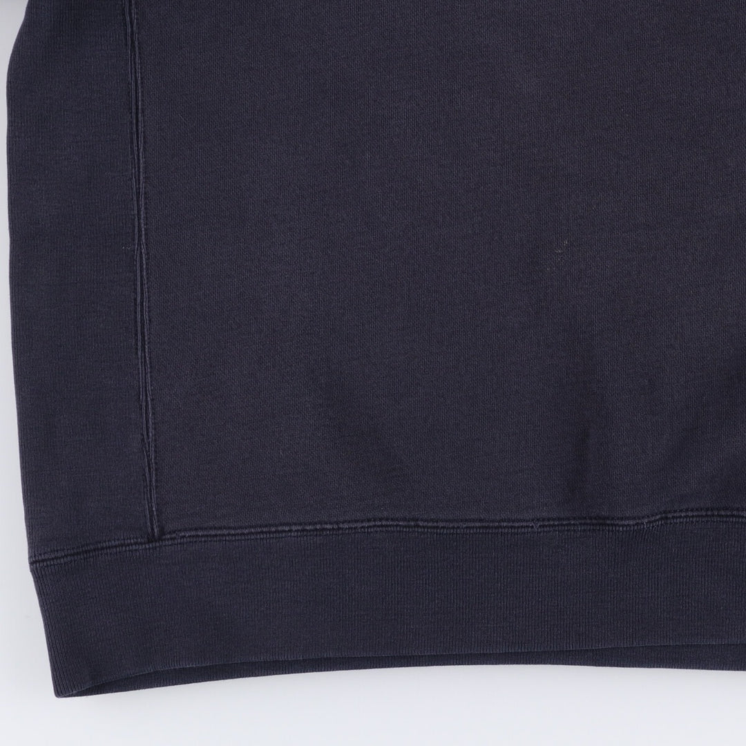 Eddie Bauer logo sweatshirt, men's size L cotton black type Vintage Second Hand