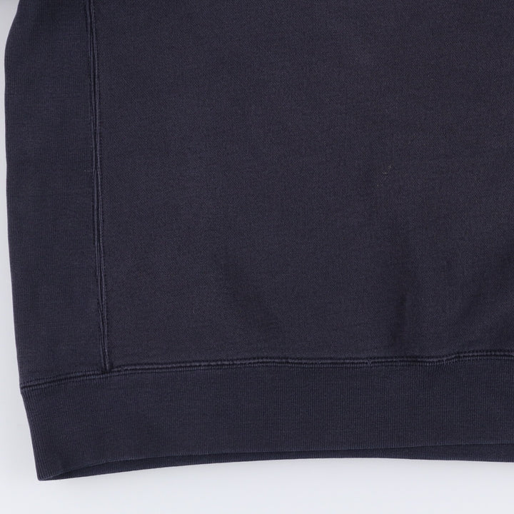Eddie Bauer logo sweatshirt, men's size L cotton black type Vintage Second Hand
