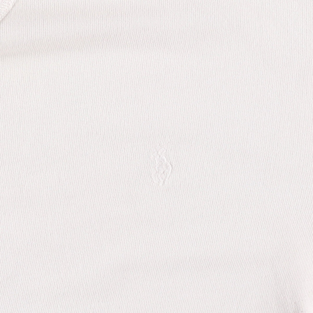Ralph Lauren POLO by Ralph Lauren One Point Logo Sweatshirt Trainer Men's XL cotton white type Vintage Second Hand