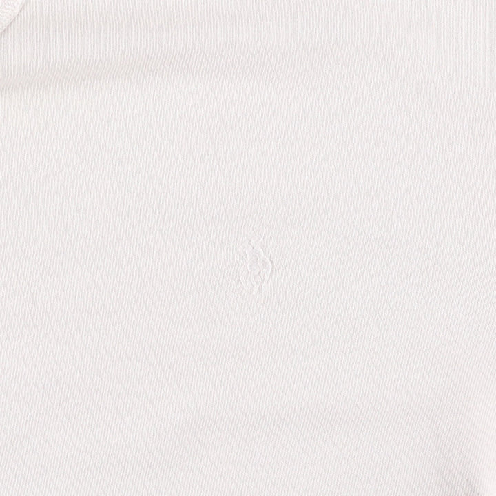Ralph Lauren POLO by Ralph Lauren One Point Logo Sweatshirt Trainer Men's XL cotton white type Vintage Second Hand