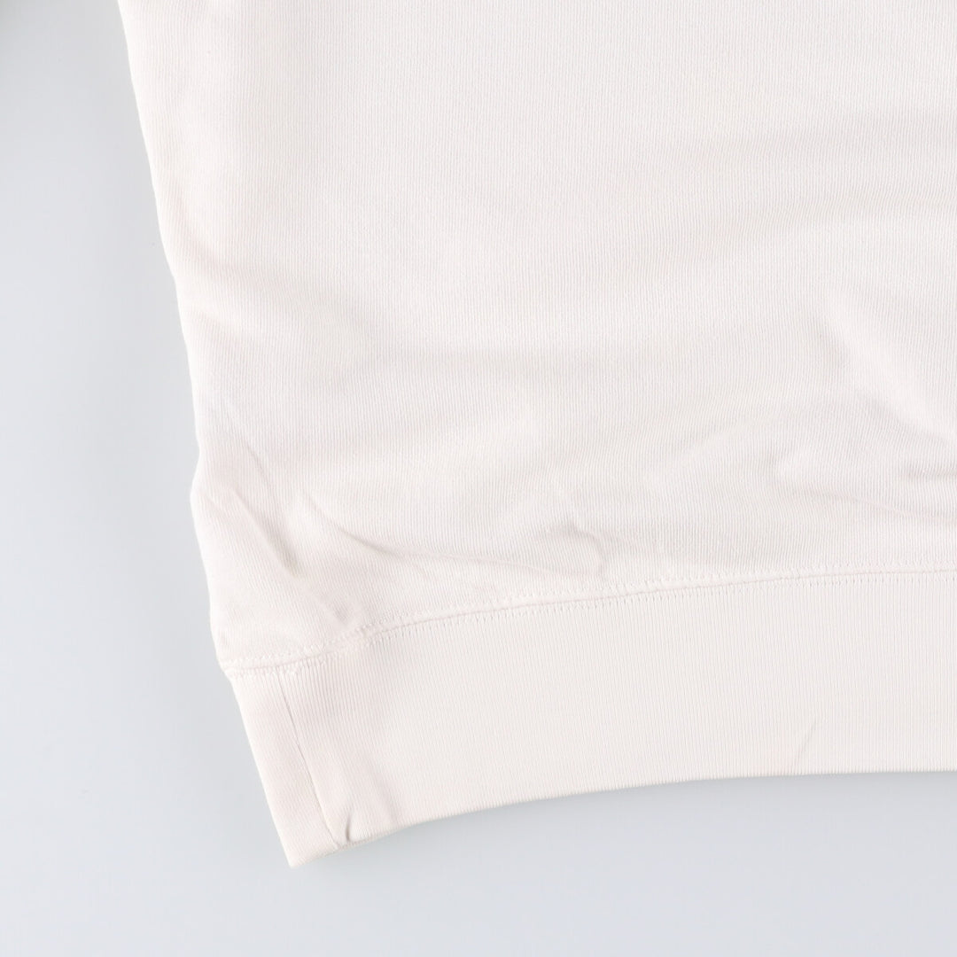 Ralph Lauren POLO by Ralph Lauren One Point Logo Sweatshirt Trainer Men's XL cotton white type Vintage Second Hand