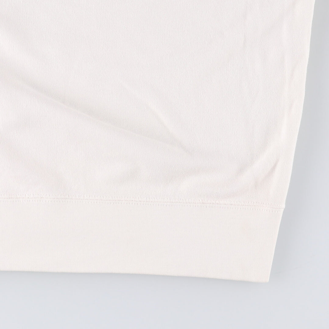 Ralph Lauren POLO by Ralph Lauren One Point Logo Sweatshirt Trainer Men's XL cotton white type Vintage Second Hand