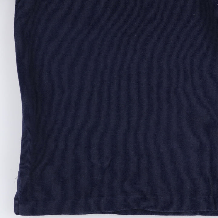 Ralph Lauren POLO by Ralph Lauren One Point Logo Sweatshirt Trainer Men's L size cotton navy blue type Vintage Second Hand