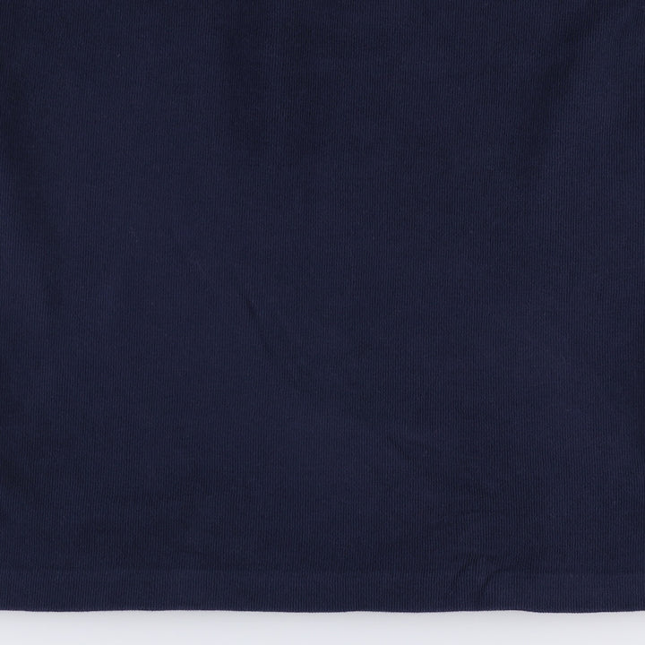 Ralph Lauren POLO by Ralph Lauren One Point Logo Sweatshirt Trainer Men's L size cotton navy blue type Vintage Second Hand