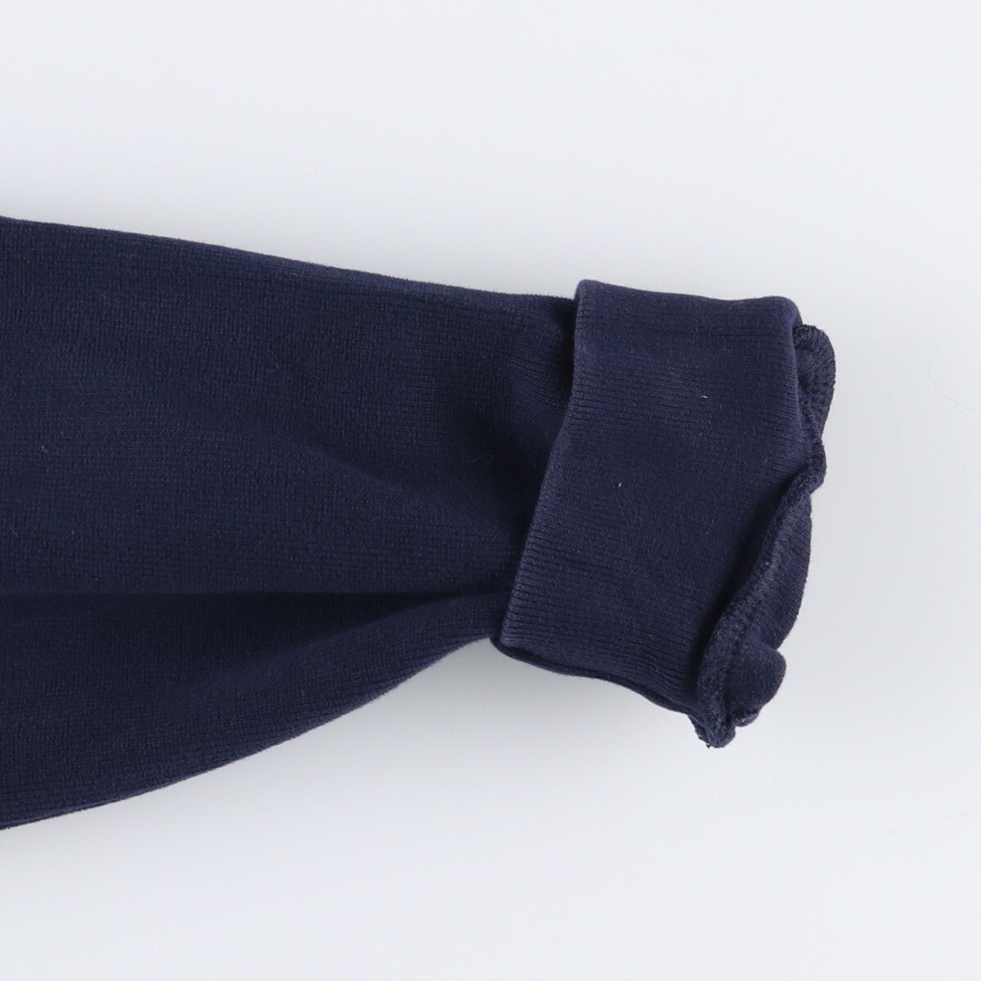 Ralph Lauren POLO by Ralph Lauren One Point Logo Sweatshirt Trainer Men's L size cotton navy blue type Vintage Second Hand