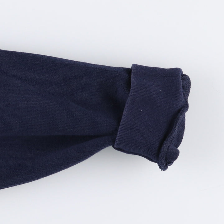Ralph Lauren POLO by Ralph Lauren One Point Logo Sweatshirt Trainer Men's L size cotton navy blue type Vintage Second Hand