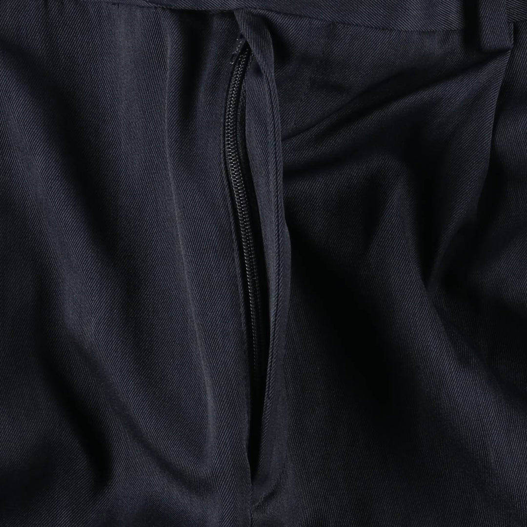 Perry Ellis PERRY ELLIS PORTFOLIO CLASSIC FIT Slacks, Men's, Size W36 polyester navy blue type Vintage Second Hand