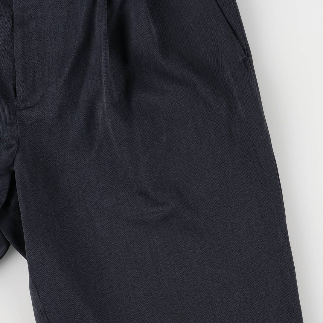 Perry Ellis PERRY ELLIS PORTFOLIO CLASSIC FIT Slacks, Men's, Size W36 polyester navy blue type Vintage Second Hand