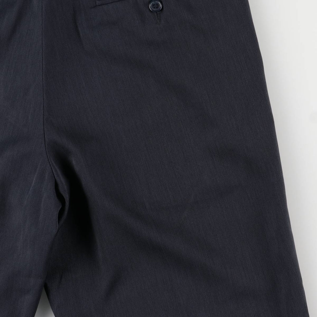 Perry Ellis PERRY ELLIS PORTFOLIO CLASSIC FIT Slacks, Men's, Size W36 polyester navy blue type Vintage Second Hand