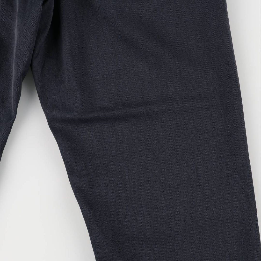 Perry Ellis PERRY ELLIS PORTFOLIO CLASSIC FIT Slacks, Men's, Size W36 polyester navy blue type Vintage Second Hand