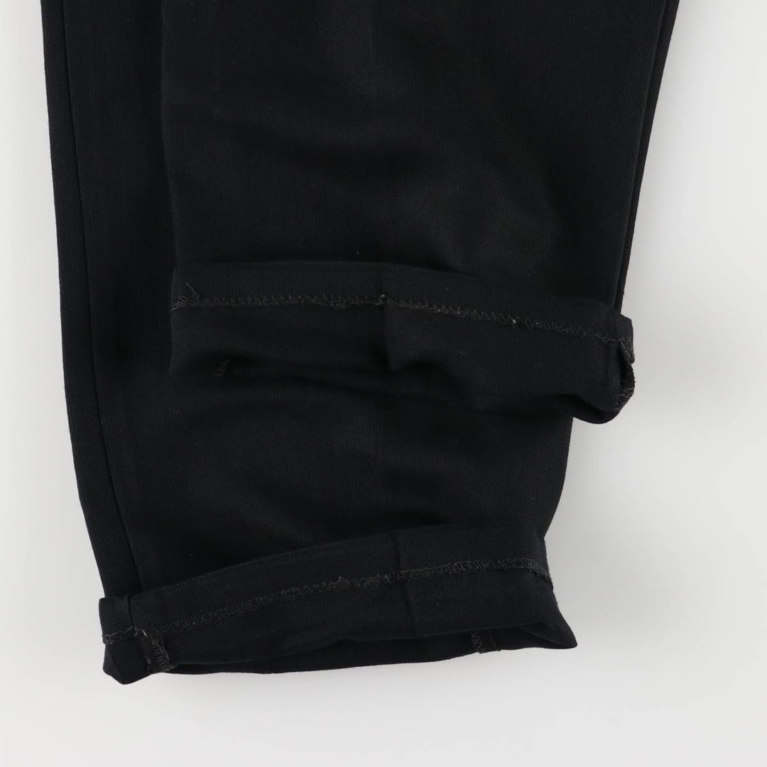 Vintage 90'S UNTIED Three-pleat Slacks, Men's Size W32 polyester black type Vintage Second Hand