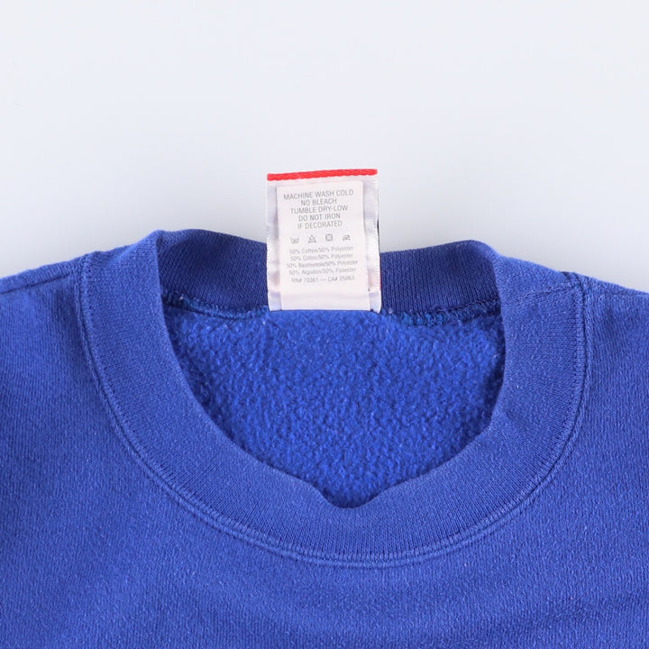 MICKEY INC DISNEY Disney Character Sweatshirt, Made in USA, Men's Size M cotton blue type Vintage Second Hand