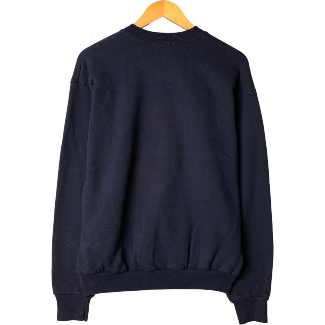 Coleman Outdoors Sweatshirt, Made in USA, Men's Size Medium cotton navy blue type Vintage Second Hand