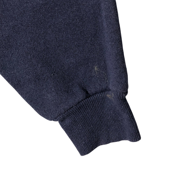 Coleman Outdoors Sweatshirt, Made in USA, Men's Size Medium cotton navy blue type Vintage Second Hand