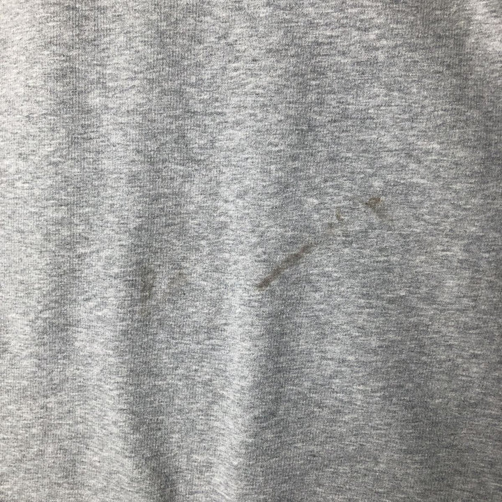 2000'S Lands End logo sweatshirt, men's size L cotton gray type Vintage Second Hand
