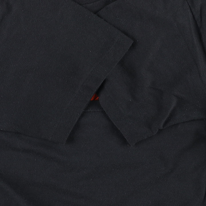 Vintage 80s-90'S Jerzees Printed T-Shirt, Made in USA, Men's XL cotton black type Vintage Second Hand