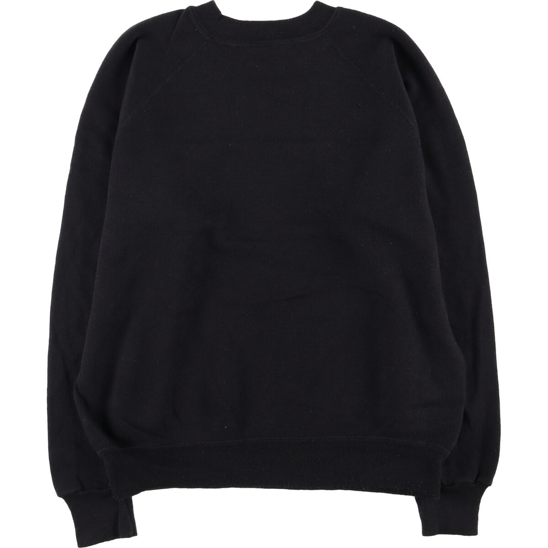 Vintage printed sweatshirt, made in the USA, size M, men's size. cotton black type Vintage Second Hand