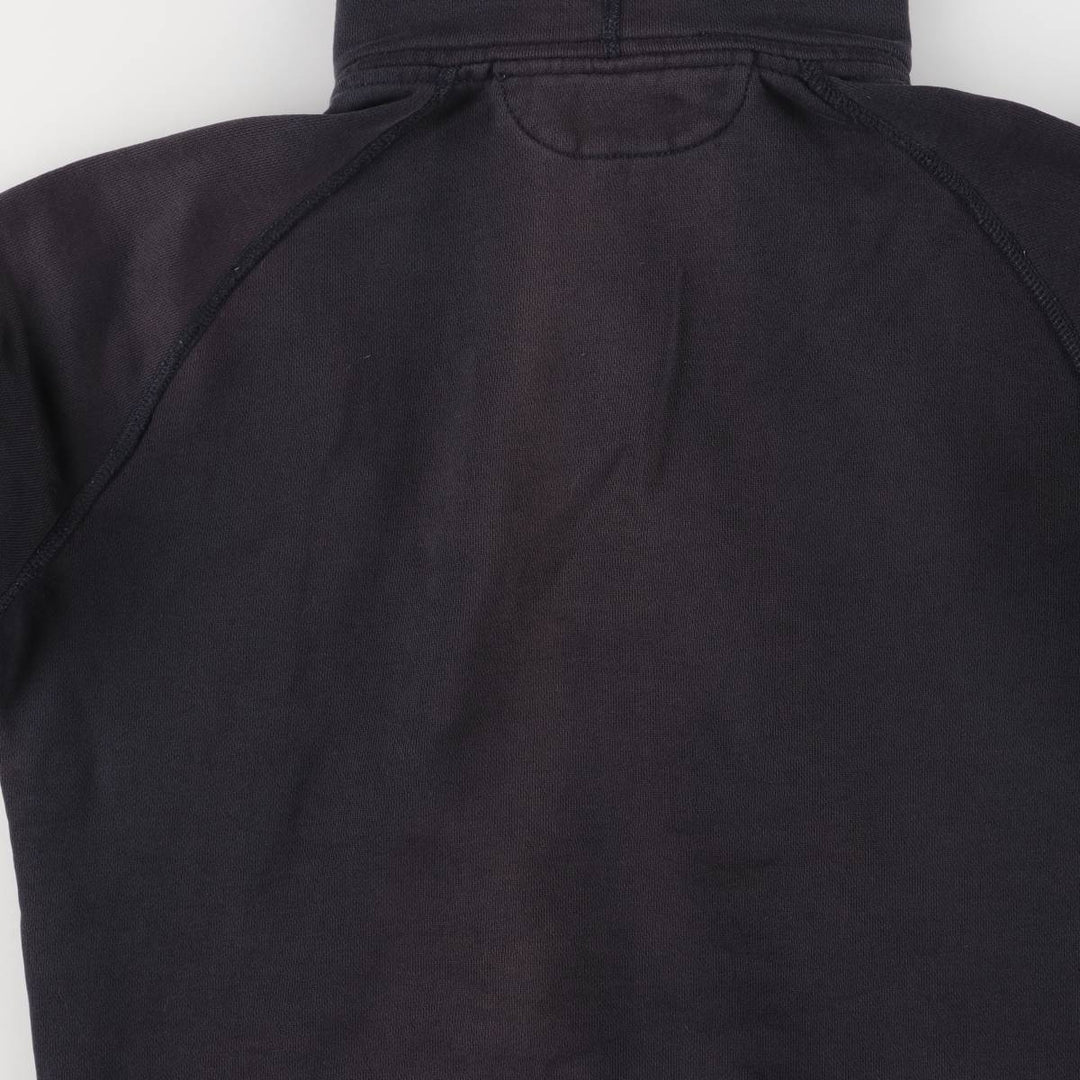 Ralph Lauren POLO by Ralph Lauren half-button sweatshirt pullover hoodie, men's size M cotton navy blue type Vintage Second Hand