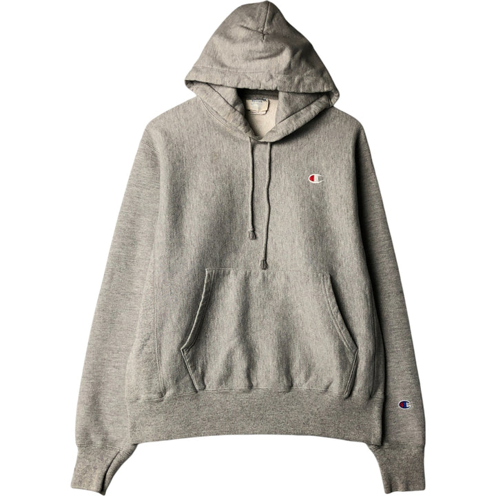 Champion REVERSE WEAVE Reverse Weave Sweat Pullover Hoodie Men's M cotton gray type Vintage Second Hand