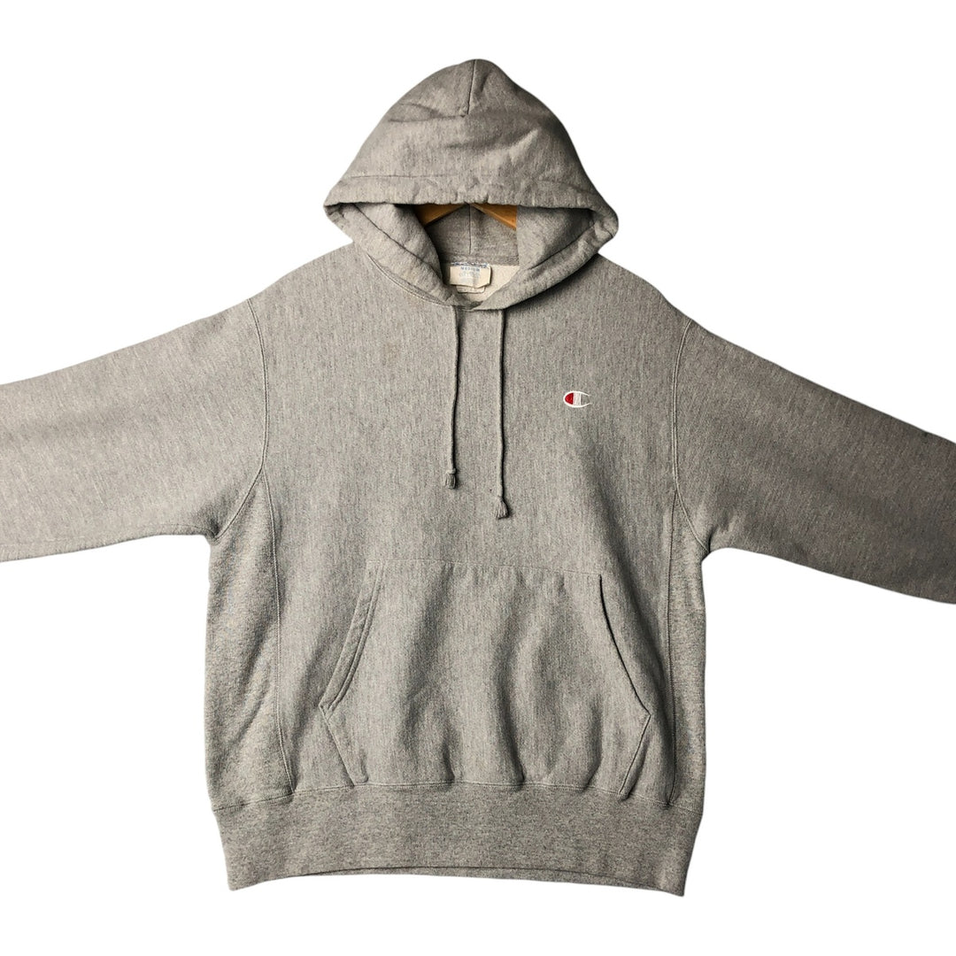 Champion REVERSE WEAVE Reverse Weave Sweat Pullover Hoodie Men's M cotton gray type Vintage Second Hand