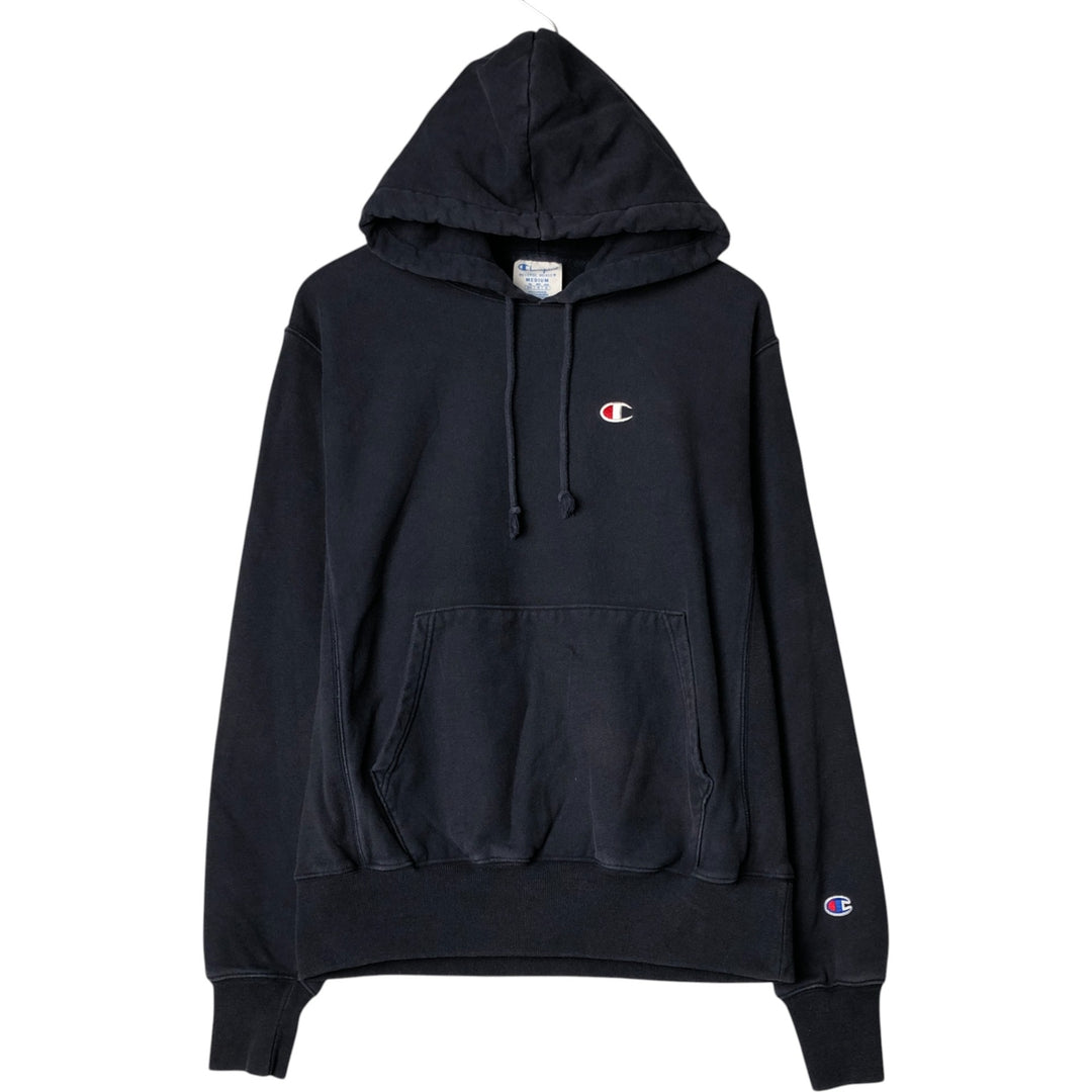 Champion REVERSE WEAVE Reverse Weave Sweat Pullover Hoodie Men's M cotton navy blue type Vintage Second Hand