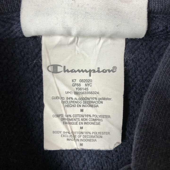 Champion REVERSE WEAVE Reverse Weave Sweat Pullover Hoodie Men's M cotton navy blue type Vintage Second Hand