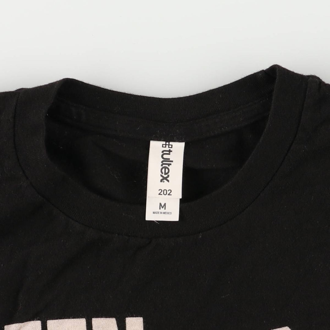 TULTEX GREEN DAY Green Day Band T-shirt Band Tee Men's M size cotton black type Vintage Second Hand