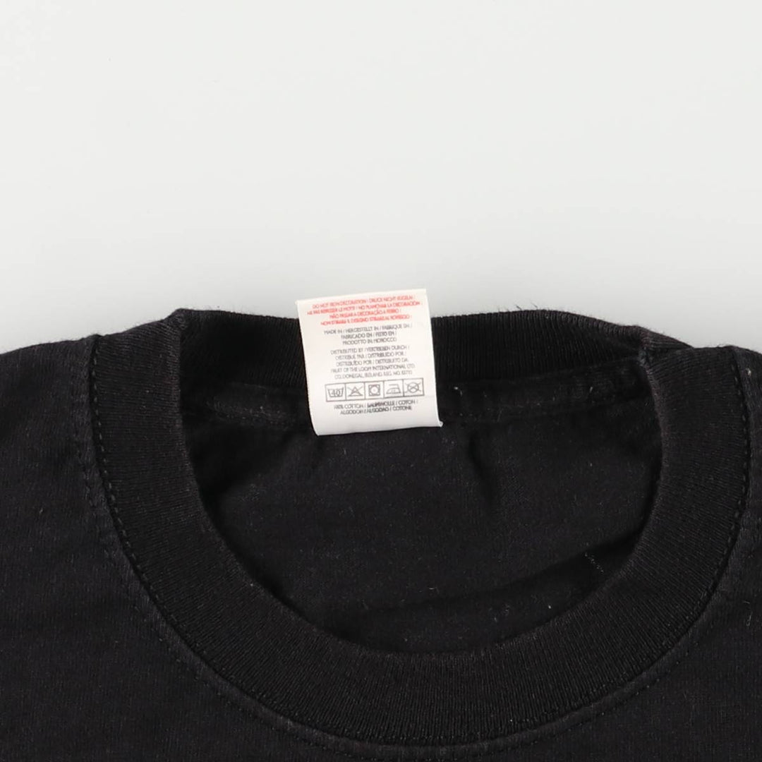 Fruit of the Loom RED HOT CHILI PEPPERS Band T-Shirt, Men's Size Medium cotton black type Vintage Second Hand