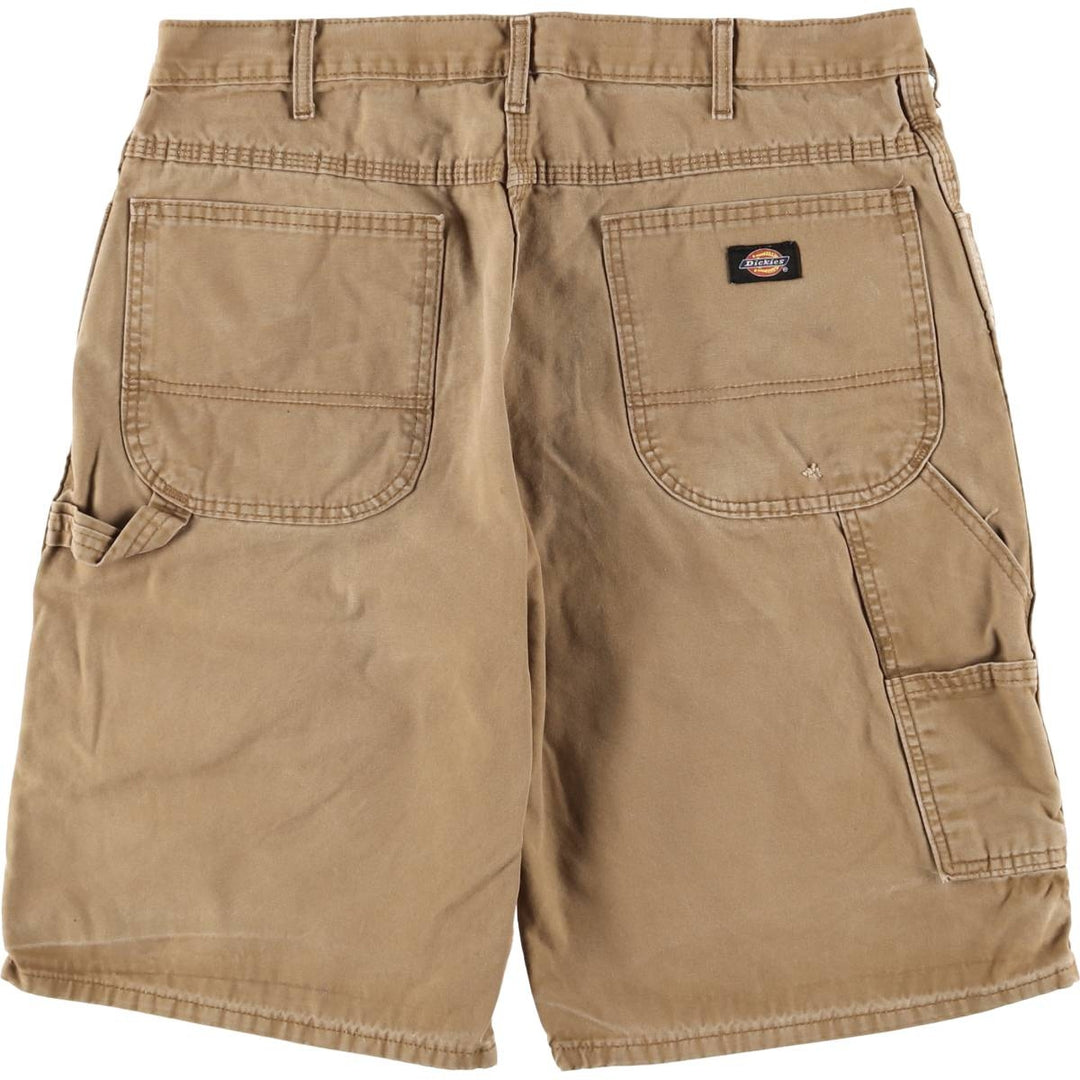 Dickies Relaxed Duck Painter Shorts, Men's, Size W36 cotton beige type brown Vintage Second Hand