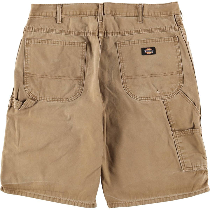 Dickies Relaxed Duck Painter Shorts, Men's, Size W36 cotton beige type brown Vintage Second Hand