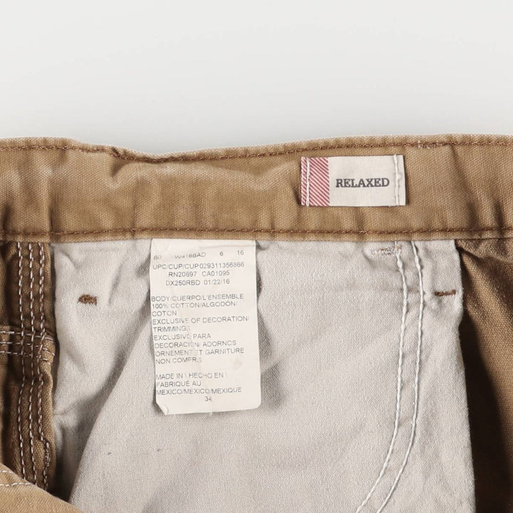 Dickies Relaxed Duck Painter Shorts, Men's, Size W36 cotton beige type brown Vintage Second Hand